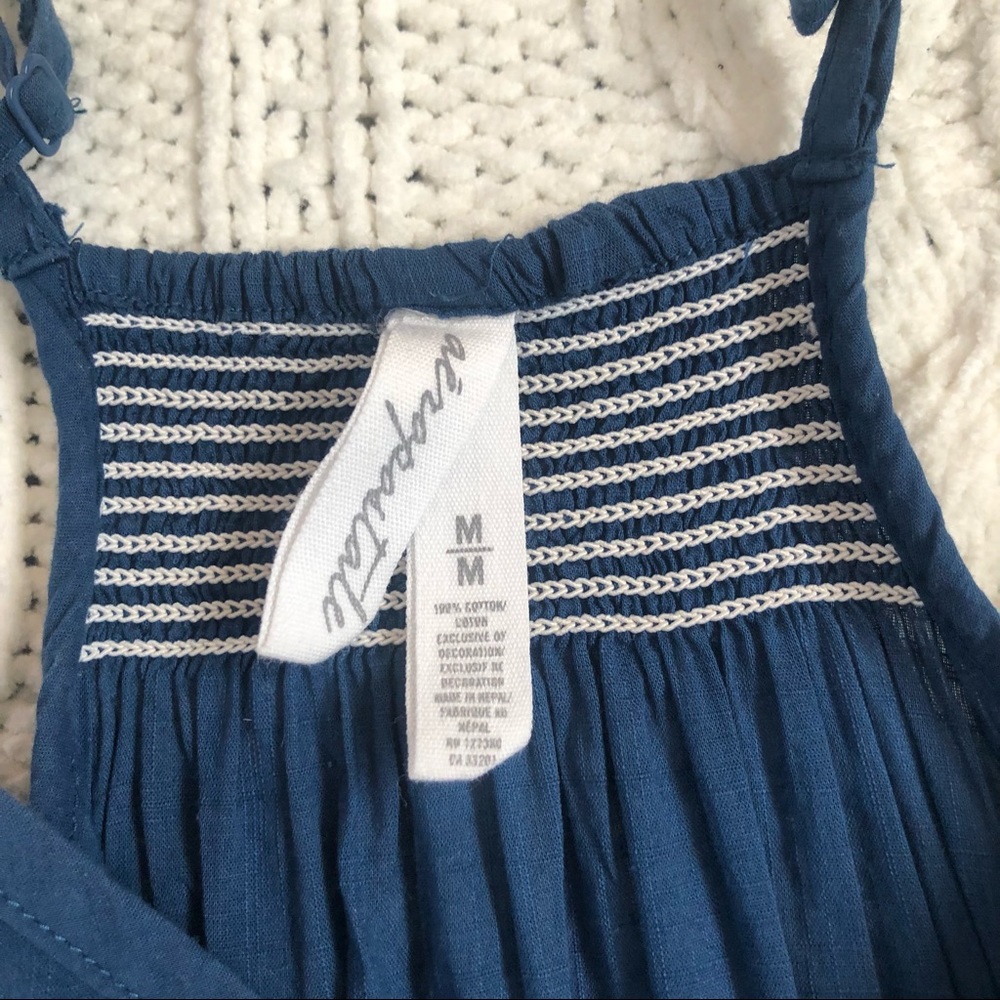 Aeropostale M blue racerback dress EUC - Picture 4 of 9